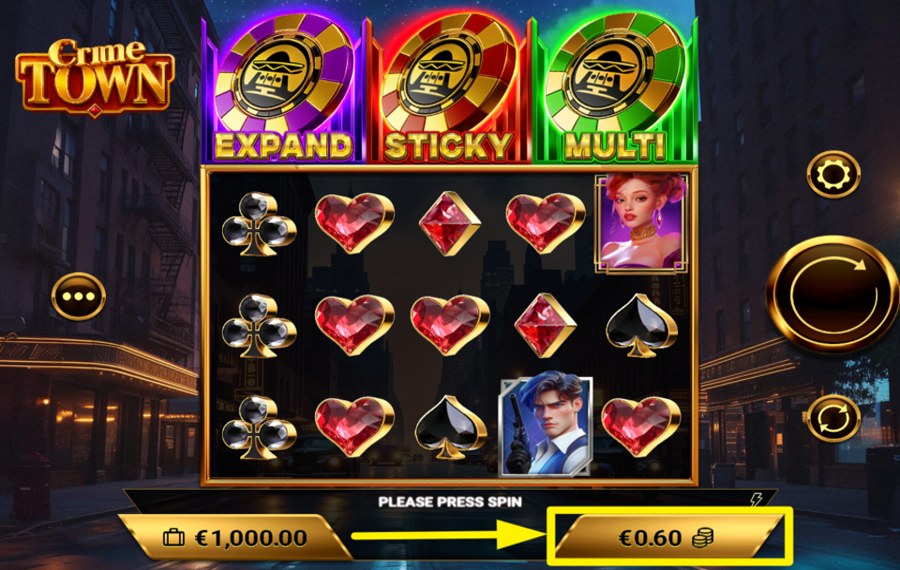 Crime Town Скорректируйте свою ставку.