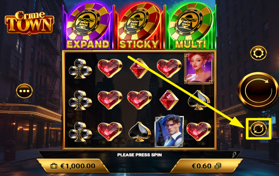 Crime Town ВКЛЮЧИТЬ АВТОМАТИЧЕСКОЕ ОТЖИМАНИЕ.