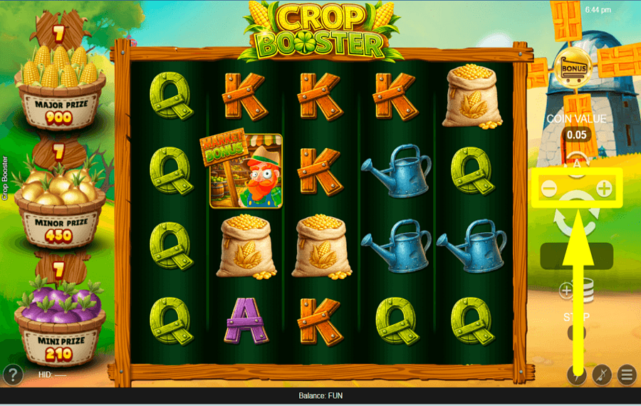 Crop Booster CHOISISSEZ VOTRE MISE.
