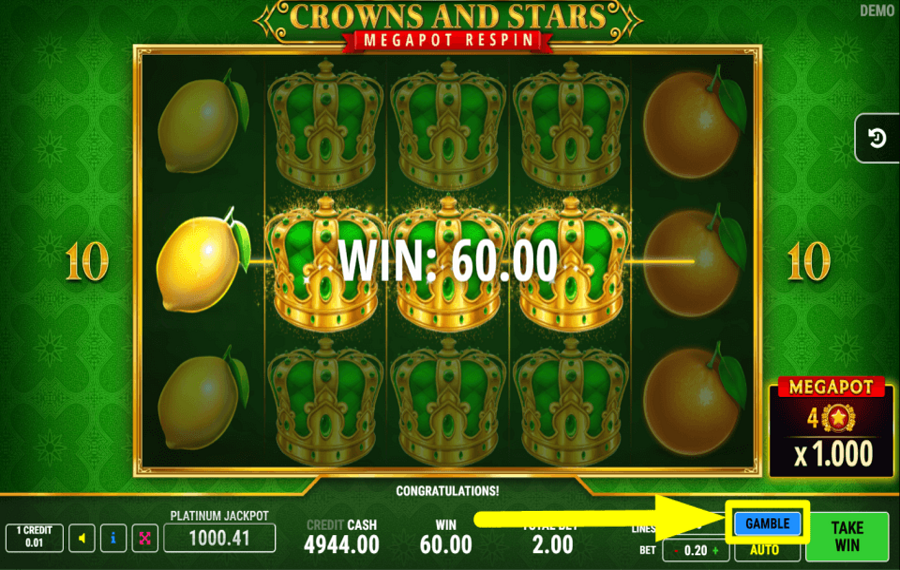 Crowns and Stars TAKE A RISK.