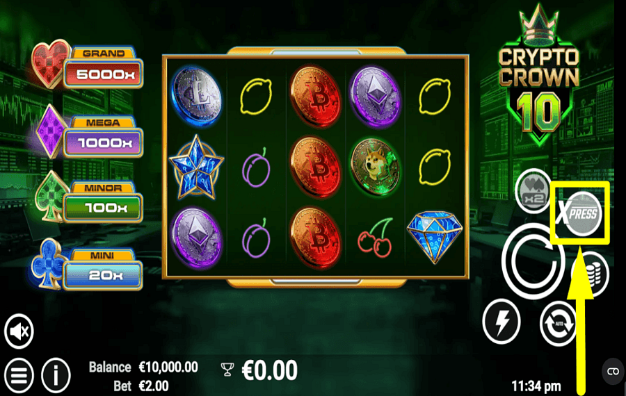 Crypto Crown 10 COMPRA BONIFICACIONES.