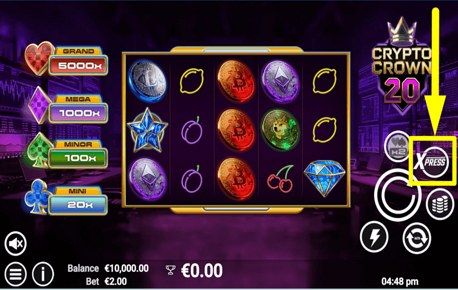 Crypto Crown 20 SHOP FOR BONUSES.