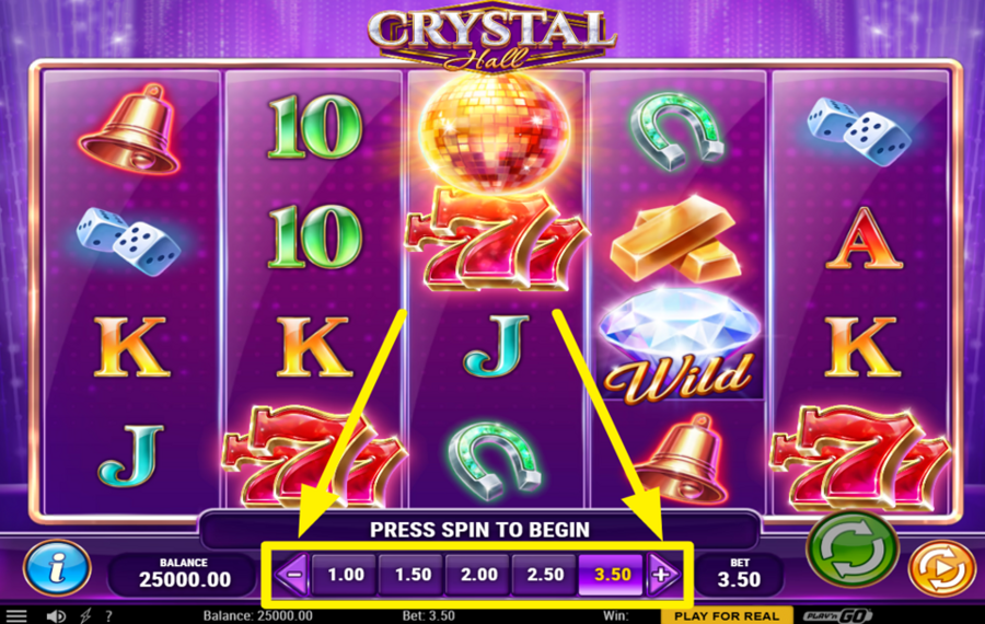 Crystal Hall DECIDE ON YOUR STAKE.