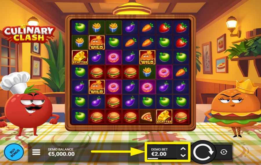 Culinary Clash WÄHLEN SIE DEN GESAMTEINSATZ.