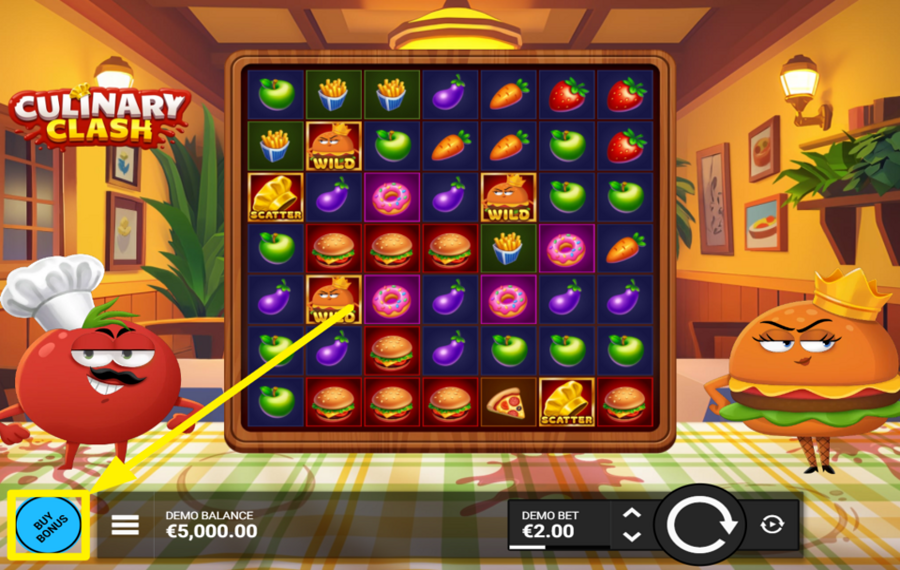 Culinary Clash KAUFEN ODER AKTIVIEREN SIE BONUSFUNKTIONEN.