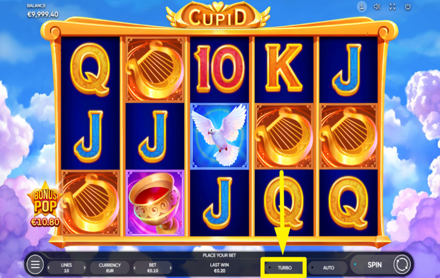 Cupid ELEVATE THE TEMPO.