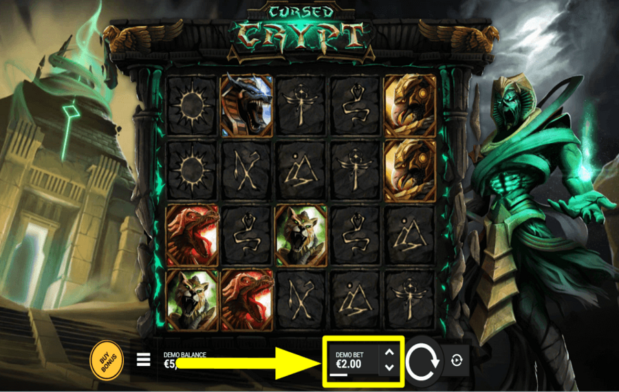 Cursed Crypt LANCEZ VOTRE PARI TOTAL.