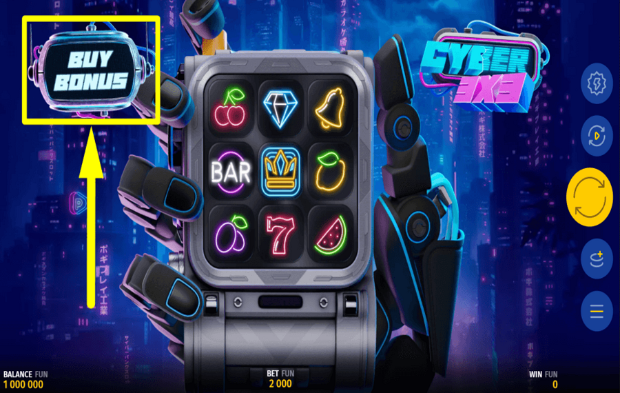 Cyber 3x3 ACQUISTA IL BONUS.