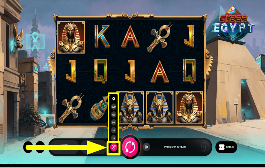 Cyber Egypt START AUTOPLAY.