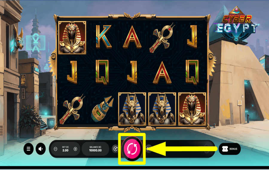 Cyber Egypt SPIN FOR PRIZES.