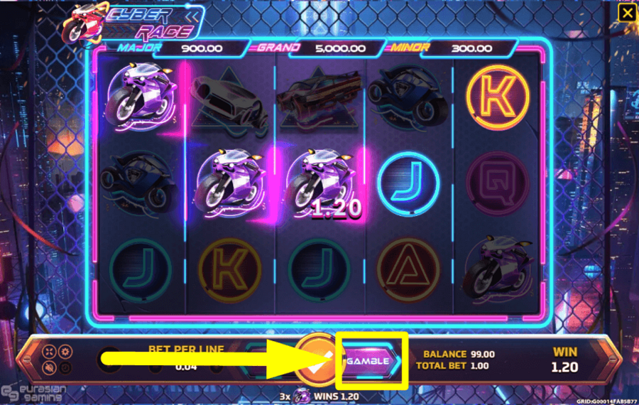 Cyber Race CARE TO GAMBLE?