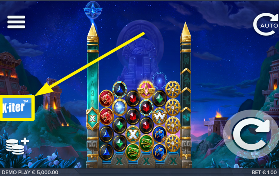 Cygnus 6 AKTIVIEREN SIE DIE X-ITER-FUNKTION.