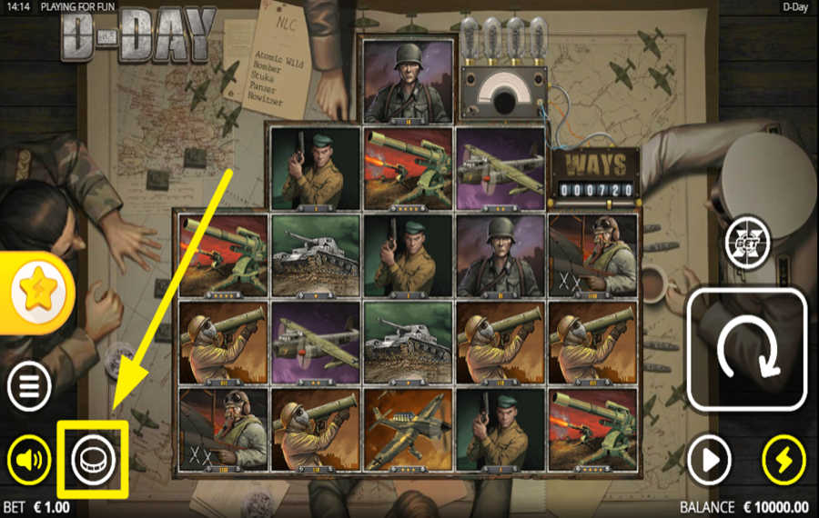 D Day ELIJA LA CANTIDAD DE LA APUESTA.