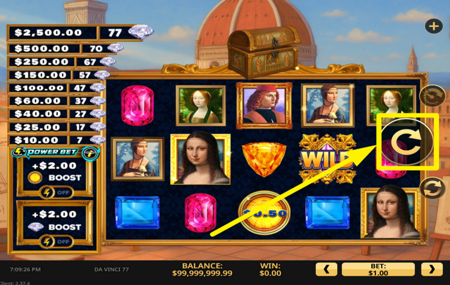 Da Vinci 77 ИГРАЙТЕ В ИГРУ.