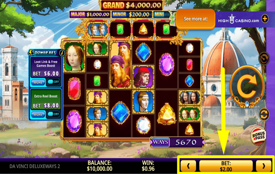 Da Vinci DeluxeWays 2 ИЗМЕНИТЕ СВОЮ СТАВКУ.