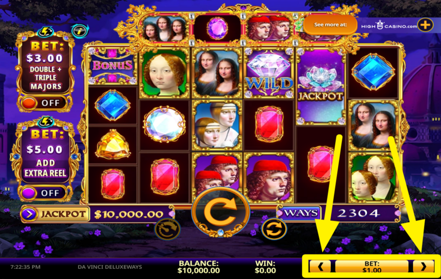 Da Vinci DeluxeWays AJUSTEZ VOTRE PARI.