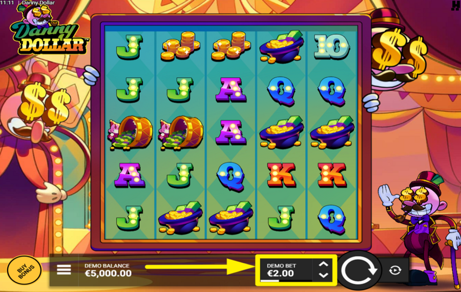 Danny Dollar WÄHLEN SIE DEN GESAMTSATZ.