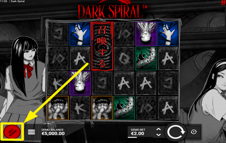 Dark Spiral GRAB A BONUS!