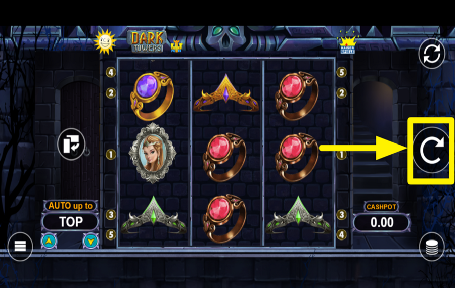 Dark Towers DREHEN SIE DIE ROLLEN.