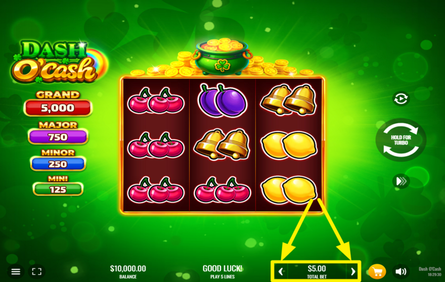 Dash O Cash SPECIFICA LA TUA SCOMMESSA.