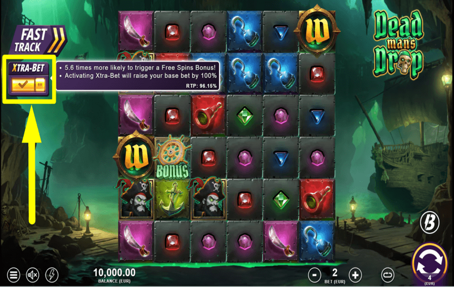 Dead Mans Drop PUSH YOUR LUCK.