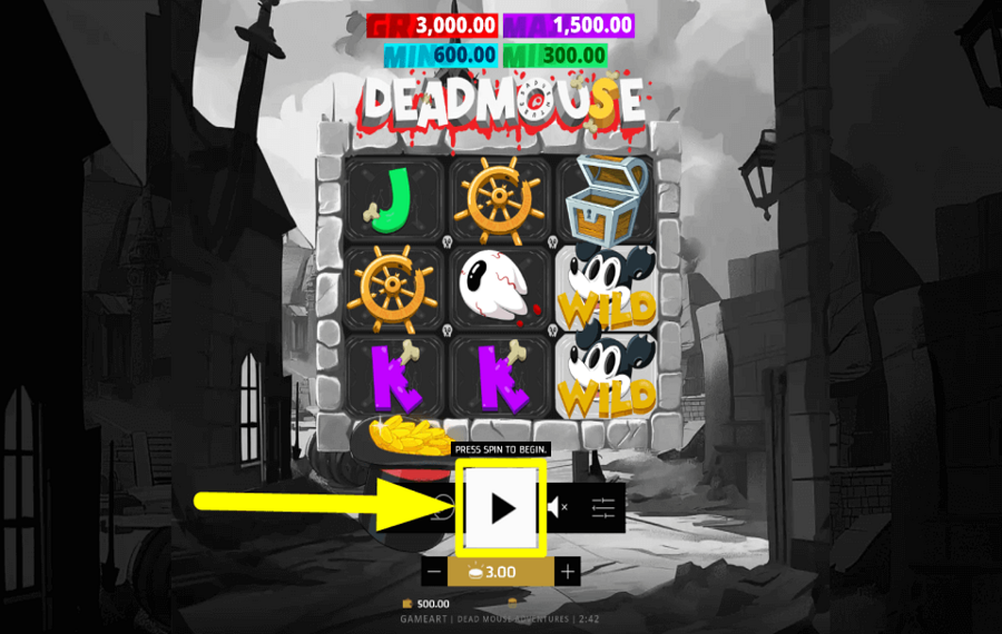 Dead Mouse Adventures ВРАЩАЙТЕСЬ И ПОЛУЧАЙТЕ НАГРАДЫ.