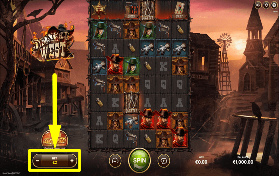 Dead West ВЫБЕРИТЕ СВОЮ СТАВКУ.