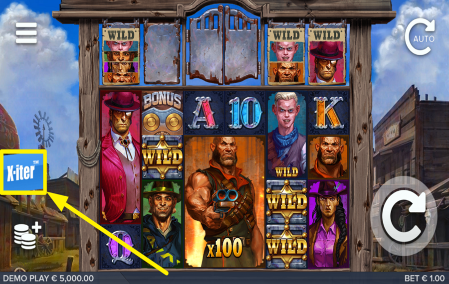 Deadeye AKTIVIEREN SIE DIE X-ITER-FUNKTION.