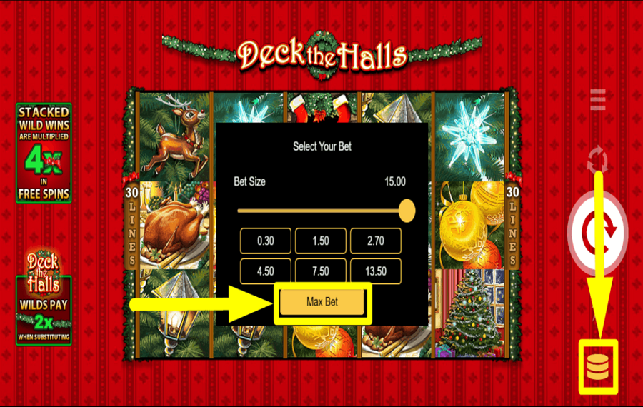 Deck The Halls IMPEGNA L'IMPORTO MASSIMO.