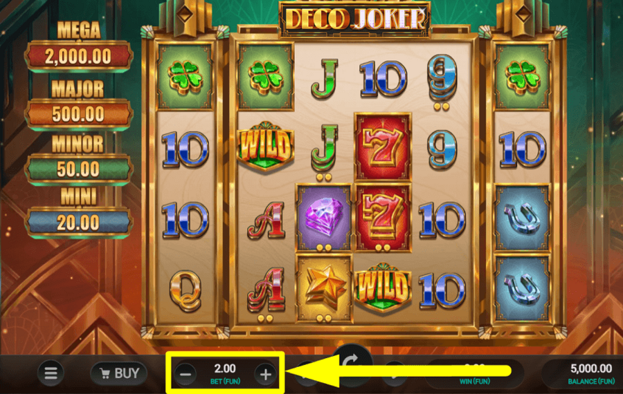 Deco Joker ELIGE TU APUESTA.