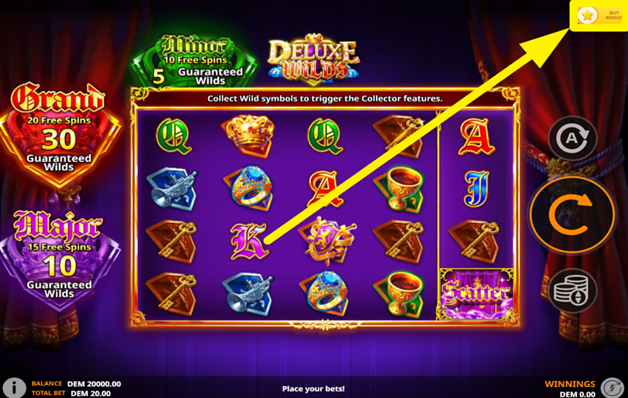Deluxe Wilds ВОСПОЛЬЗУЙТЕСЬ ДОПОЛНИТЕЛЬНЫМИ ВОЗМОЖНОСТЯМИ.