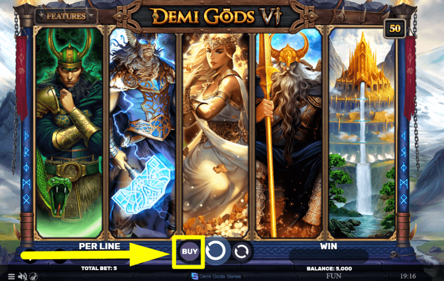 Demi Gods 6 ACHETEZ DES TOURS.