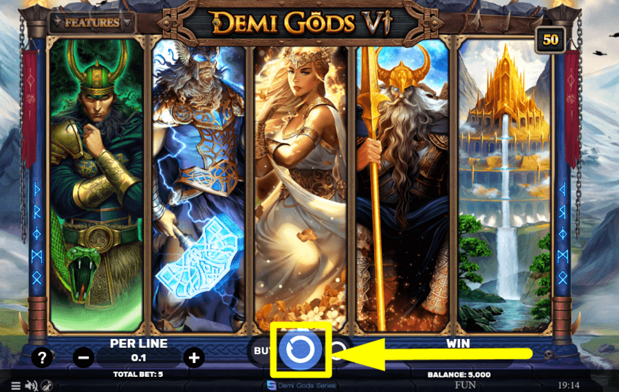 Demi Gods 6 FAITES TOURNER LES BOBINES.