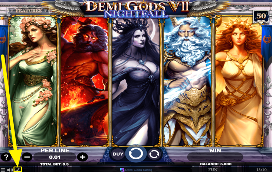 Demi Gods VII Nightfall УВЕЛИЧЬТЕ СКОРОСТЬ.