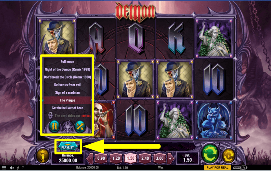 Demon SELECT BACKGROUND MUSIC.