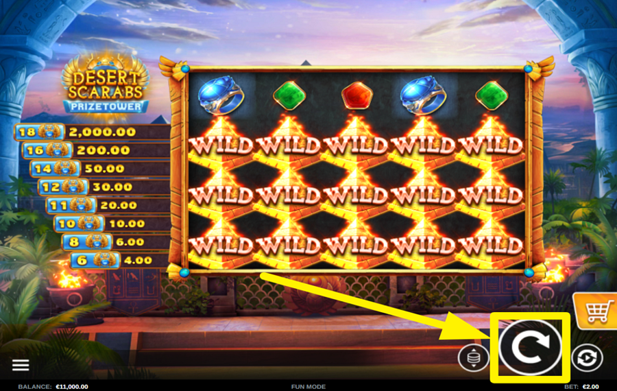 Desert Scarabs PrizeTower TOURNEZ POUR LA VICTOIRE!