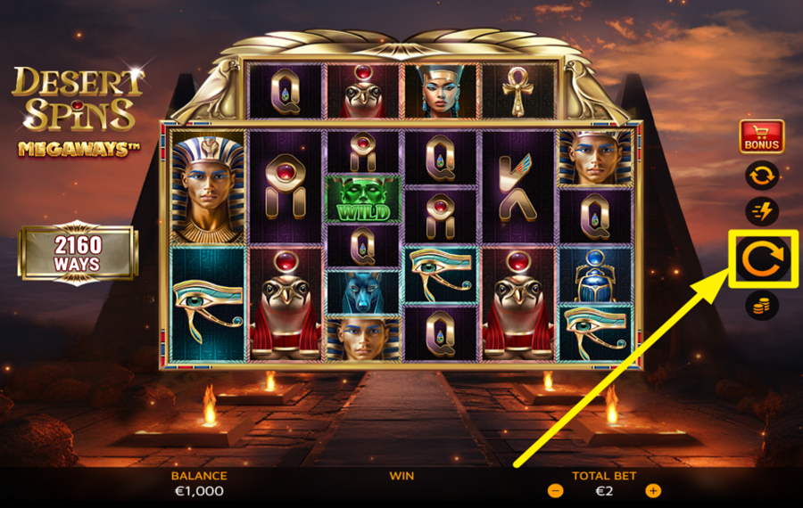 Desert Spins Megaways STARTE DEIN SPIEL.