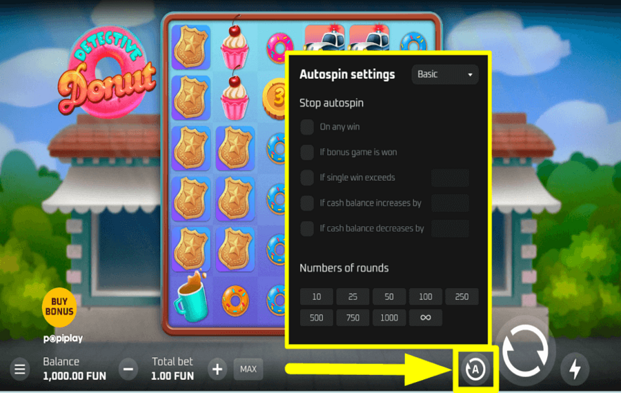 Detective Donut CONTINUAR CON LA REPRODUCCIÓN AUTOMÁTICA.