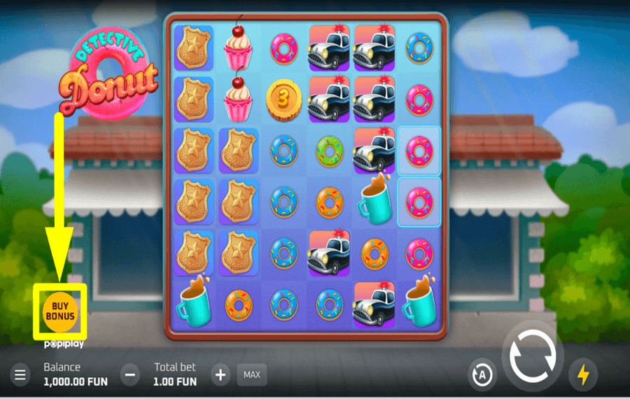 Detective Donut COMPRUEBE LA FUNCIÓN BONIFICADA.