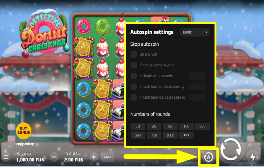 Detective Donut Christmas ACTIVER LA LECTURE AUTOMATIQUE.