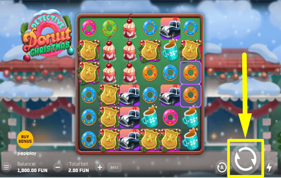 Detective Donut Christmas TENTATIVE DE GAGNER.