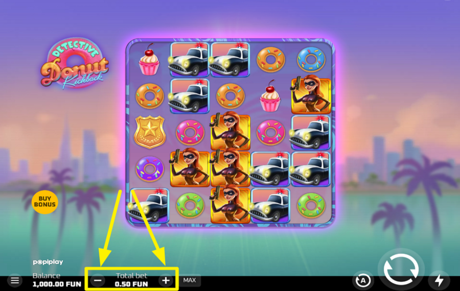 Detective Donut Kickback FAITES VOTRE PARI.