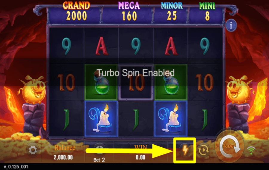 Devil Fire 2 SPEED UP THE GAME.