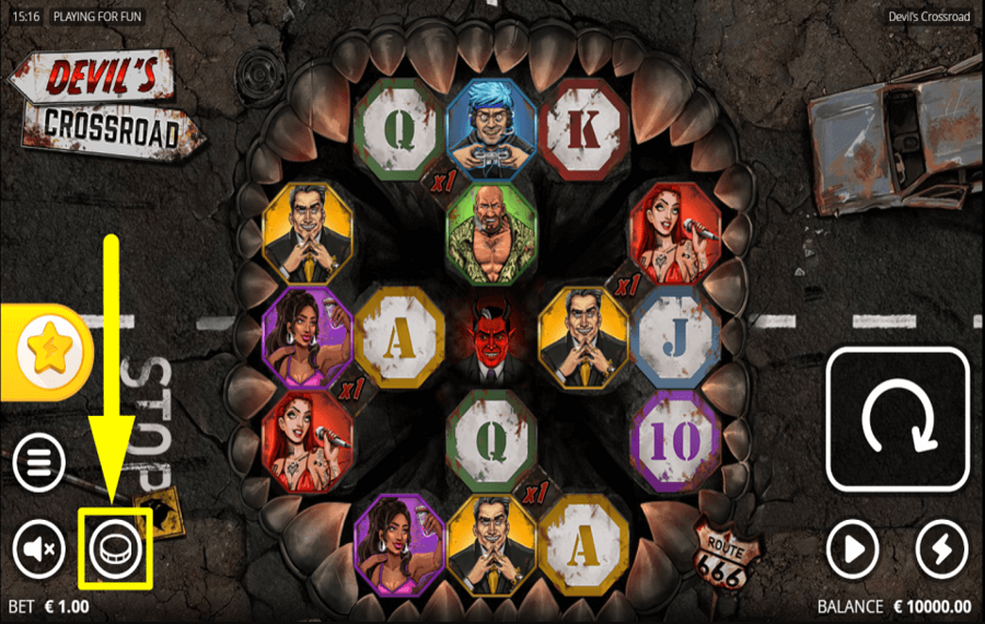 Devils Crossroad ELIGE TU APUESTA TOTAL.