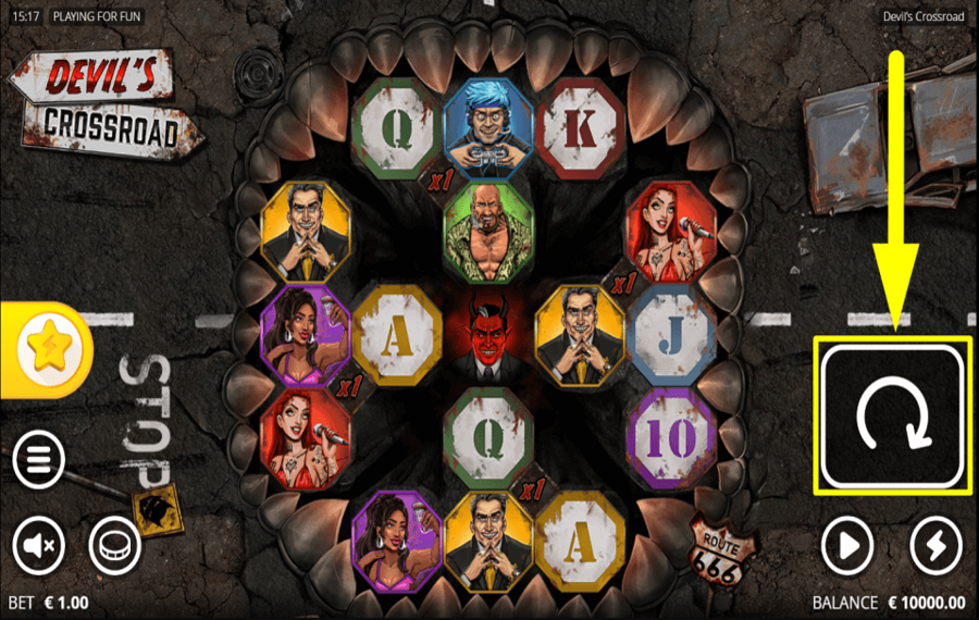 Devils Crossroad HAGA CLIC EN “REPRODUCIR” PARA COMENZAR.