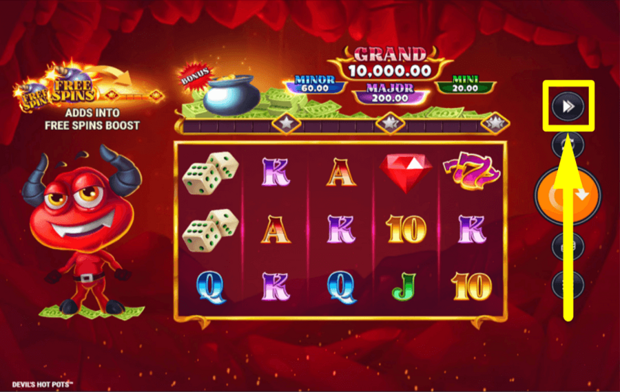 Devils Hot Pots Denken Sie über schnelle Drehungen nach.