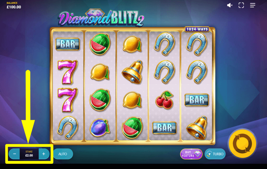 Diamond Blitz 2 ВЫБЕРИТЕ СВОЮ СТАВКУ.