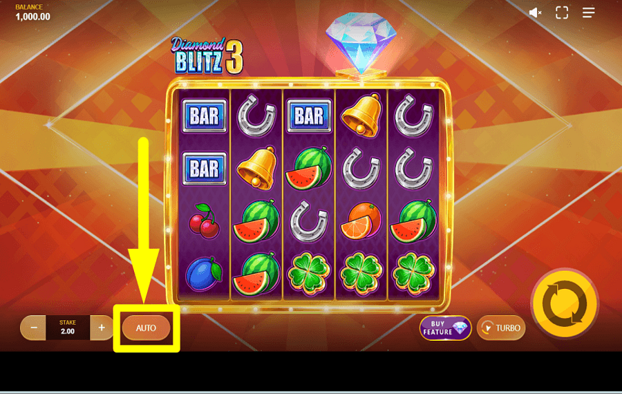 Diamond Blitz 3 PROCEED AUTOMATICALLY.