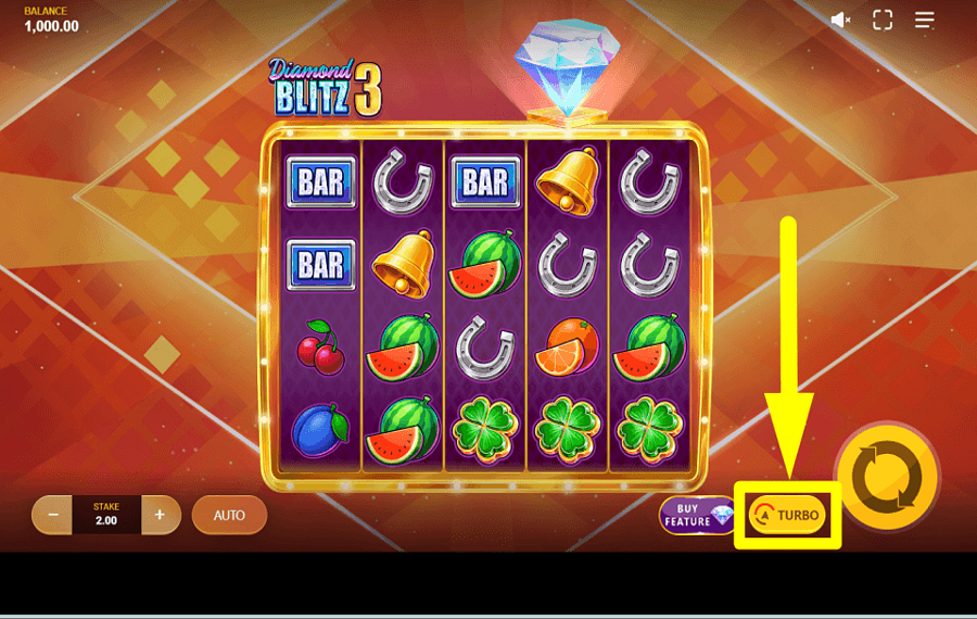 Diamond Blitz 3 PICK UP THE PACE.