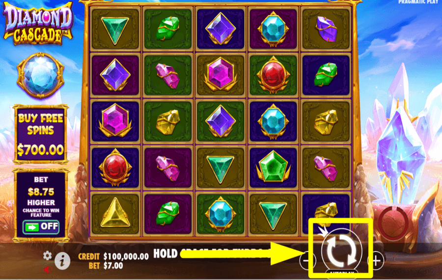 Diamond Cascade GO FOR THE WIN.